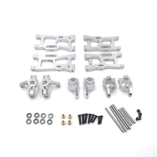 ZIBOXI Upgrades Schwingenarm-Lenkbecherlager 6er-Pack Passend for Wltoys 144010 144001 144002 124016 124017 124018 124019 RC-Autoteile(WHITE) von ZIBOXI