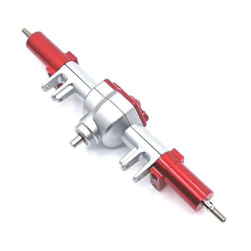 ZIBOXI Verbesserte Vorder- und Hinterachsdifferentialbaugruppe, passend for MN MN128 MN86 G500 1/12 RC-Car-Upgrade-Teile(Red 2 Rear Axle) von ZIBOXI