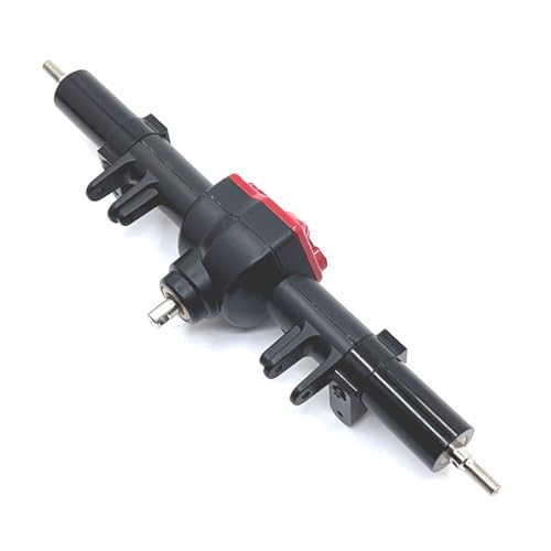 ZIBOXI Verwendet for MN Modell MN128 MN86 G500 RC Autoteile aufgerüstet, Vorder- und Hinterachse, Differentialbaugruppe(Red) von ZIBOXI