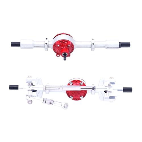 ZIBOXI Vorder- und Hinterachse passend for WPL C14 C24 C34 C44 B14 B24 1/16 RC Auto Upgrades Teile Zubehör von ZIBOXI