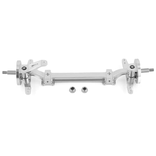 ZIBOXI Vorderachse Lenkung Link Pole Linkage Rod Keine Power Fit for Tamiya 1/14 RC LKW Traktor Auto Upgrades Teile(Silver A) von ZIBOXI