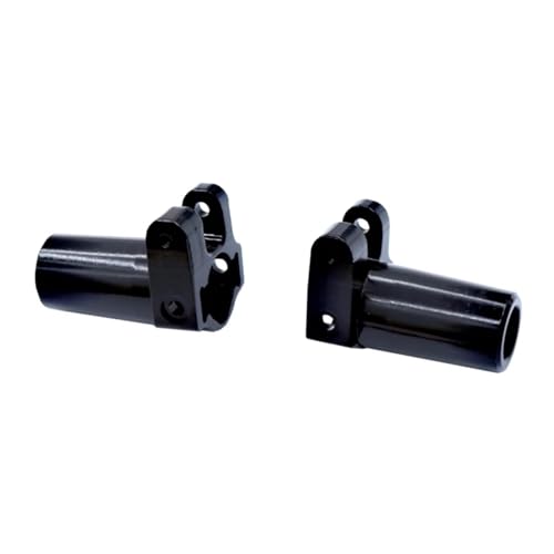 ZIBOXI Vorne Hinterachse Gehäuse Brücke Shell Abdeckung Lenkung Tasse Block C 1/12 Fit for MN MN86K MN86KS MN86 MN86S RC Auto Ersatzteile(Black Rear BaseC) von ZIBOXI