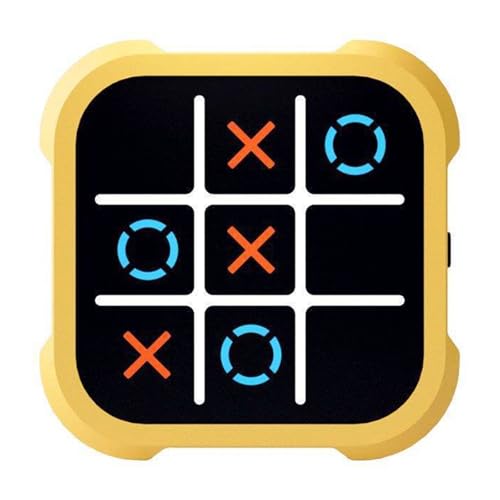 ZIDDAR 4 In 1 Puzzle Spiel Kinder Elektronische Bildungshandwerke Nachtes Und Kreuzt Spiel Xo Schach Klassisches Brettspiel Spielzeug von ZIDDAR