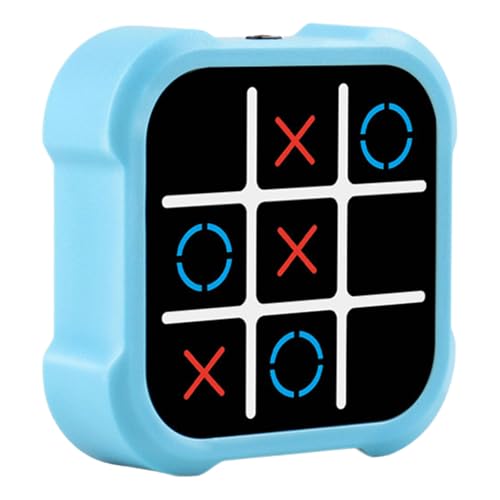 ZIDDAR 4 In 1 Puzzle Spiel Kinder Elektronische Bildungshandwerke Nachtes Und Kreuzt Spiel Xo Schach Klassisches Brettspiel Spielzeug von ZIDDAR