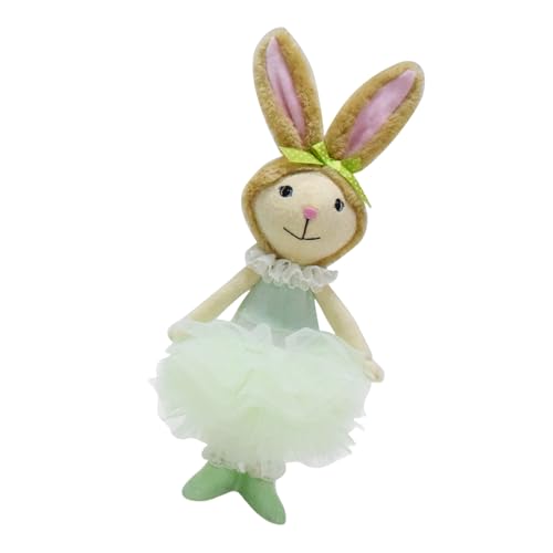 ZIDDAR Urlaubsschmuck Plushie Bunnies Spielzeug Schönen Kleid Für Frühlingsfestival Und Hochzeitsdekoration Geschenk 1PC von ZIDDAR