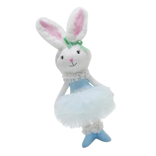 ZIDDAR Urlaubsschmuck Plushie Bunnies Spielzeug Schönen Kleid Für Frühlingsfestival Und Hochzeitsdekoration Geschenk 1PC von ZIDDAR