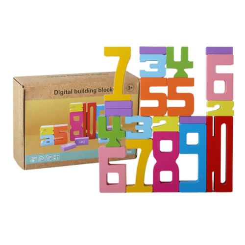 Stapelblöcke 3D Digital Puzzle Balance Spiel Bausteine ​​Puzzle Board Montage für Kinder Ziegel Pädagogisches 2025 Spielzeug von ZIRYXQ