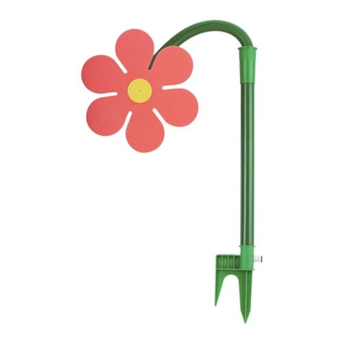 Tanzende Gänseblümchen-Sprinkler, verrückte Gänseblümchen-Sprinkler für Hof, tanzender Sprinkler, Bewässerungsblumen, Rasensprenger, Sonnenblumen-Rasensprinkler für Hof, 360° drehbare von ZIRYXQ