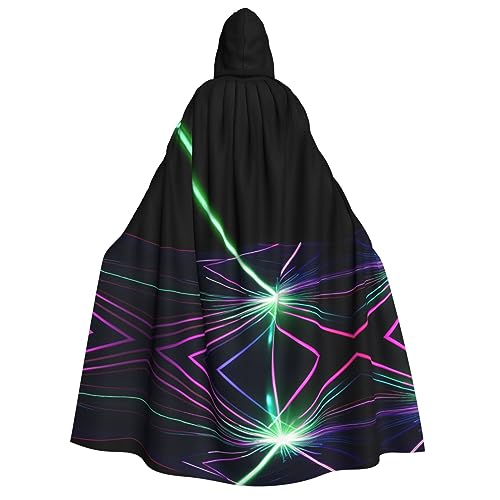 ZISHAK Laser Lights Unisex Vampirumhang für Halloween-Enthusiasten – unvergleichliche Party-Kleidung für Männer und Frauen von ZISHAK
