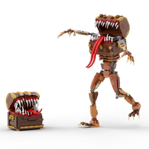 Mimic Chest/Monster Model 540 Teile aus Game Building Toys Set MOC Build for Age 18+ von ZITIANYOUBUILD