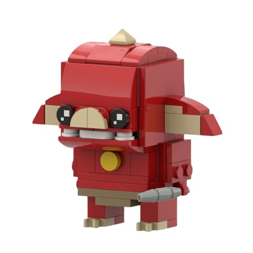 ZITIANYOUBUILD Red Bokoblin Monster Character Model Building Kit 98 Pieces MOC Build Gift for Age 18+, (Zitianyou-7932) von ZITIANYOUBUILD