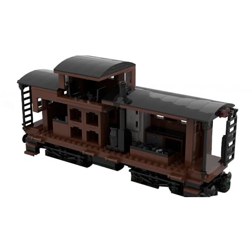 ZITIANYOUBUILD C-40-3 Caboose Cargo Bauspielzeug Boxcar/Goods Wagon 594 Teile MOC Build for Age 18+ von ZITIANYOUBUILD