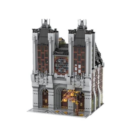 ZITIANYOUBUILD Ein kleines, städtisches Kathedralenmodell mit modularem Innengebäude, 2574 Teile, MOC ab 18 Jahren von ZITIANYOUBUILD