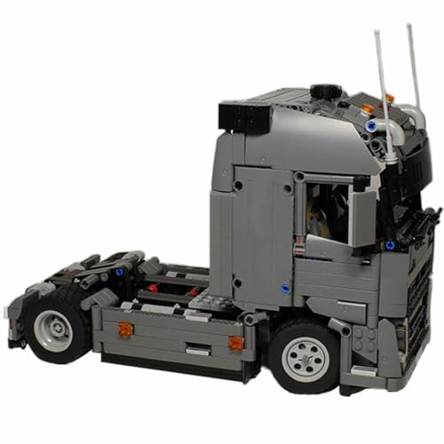 ZITIANYOUBUILD FH Cab Traktor Truck mit HOG-Lenkung 1073 Teile Bauspielzeug Set MOC Bauen ab 18 Jahren von ZITIANYOUBUILD