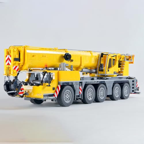 ZITIANYOUBUILD Ferngesteuerter Kran LTM 1250-5.1 mit Power-Funktionen 4599 Teile MOC ab 18 Jahren von ZITIANYOUBUILD