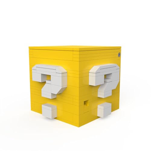 ZITIANYOUBUILD Fragezeichen Puzzle Box Entschlüsselungsbox Modell 338 Teile Bauset MOC Bauen ab 18 Jahren von ZITIANYOUBUILD