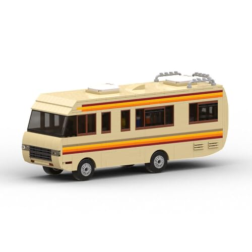 ZITIANYOUBUILD - Mobiles Labormodell und RV mit 692 Teilen der Crime TV MOC Build Serie für Kinder ab 18 Jahren von ZITIANYOUBUILD