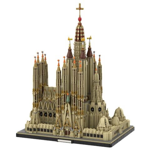 ZITIANYOUBUILD Sagrada Familia Cathedral 10055 Teile Bauspielzeug-Sets & Packungen, MOC, ab 18 Jahren von ZITIANYOUBUILD