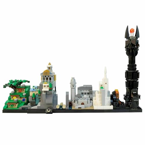 ZITIANYOUBUILD Skyline Architecture Modell About Ring 730 Teile Bauspielzeug Set MOC Bauen ab 18 Jahren von ZITIANYOUBUILD