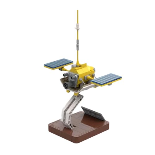 ZITIANYOUBUILD Space Probe Model with Solar Panels and Base 327 Pieces Building Toys MOC Build for Age 18+ von ZITIANYOUBUILD