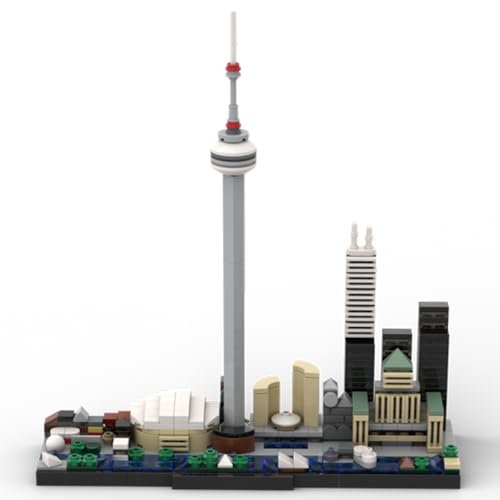 ZITIANYOUBUILD Toronto - City Architecture Skyline Modellbau Spielzeug Set 429 Teile MOC Build for Age 18+ von ZITIANYOUBUILD