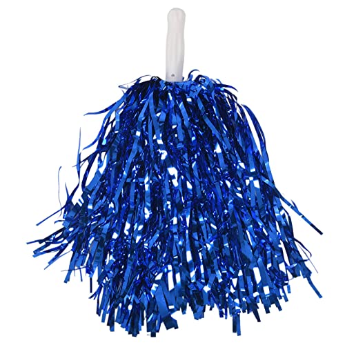 ZIUTPDAX 24 StüCk Cheerleading Pom Poms Metallfolie Cheer Pom Poms mit Kunststoffgriff für Erwachsene Kinder Cheerleader von ZIUTPDAX