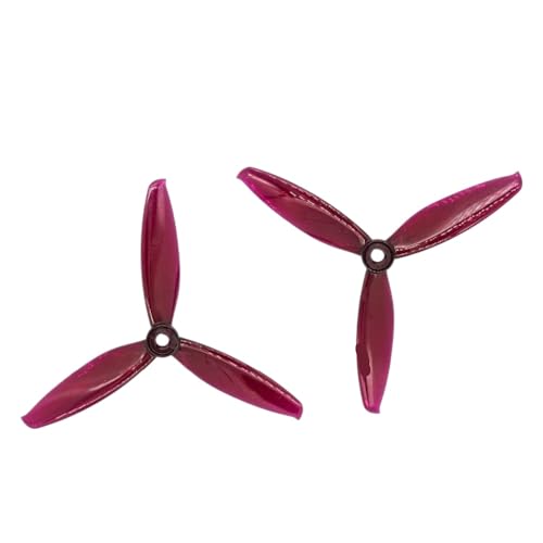 ZJNWTVUH 12 Paar Racing Drone Props 5043 CW CCW 5x4,3 Zoll FPV Freestyle Quadcopter(Purple) von ZJNWTVUH