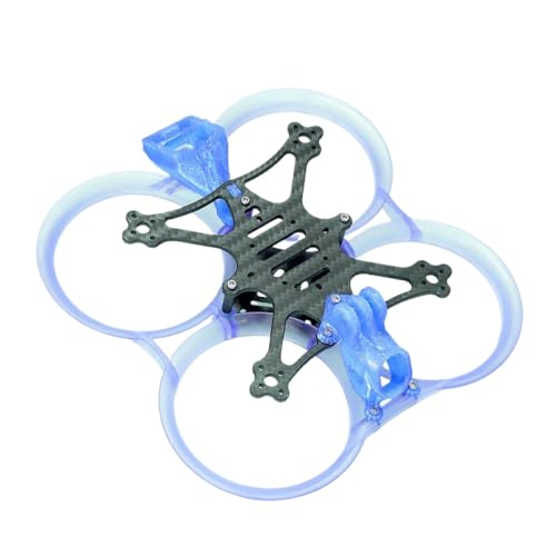 ZJNWTVUH 1pc Vortex25 2,5 Zoll 65MM Propeller Rahmen Kit Kompatibel mit FPV Racing Drone Kompatibel Mit CADDX Vista Und 1404 1505 1507 bürstenlosen Motoren(Blue) von ZJNWTVUH