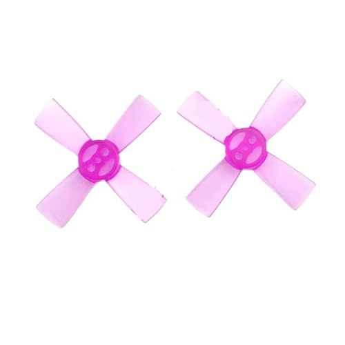 ZJNWTVUH 2 Paar 1,5 Zoll x 3,5 Zoll Propeller 1535 Requisiten kompatibel mit 1102 1103 1104 11xx Motoren Kompatibel mit FPV Quadcopter(Purple) von ZJNWTVUH