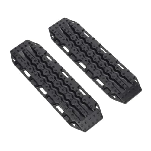 ZJNWTVUH 2pcs 134 * 39mm Plastiksandleiter Recovery Boards kompatibel mit 1:10 RC-Crawlern wie TRX-6 Gen8 und VS4-10(Black) von ZJNWTVUH