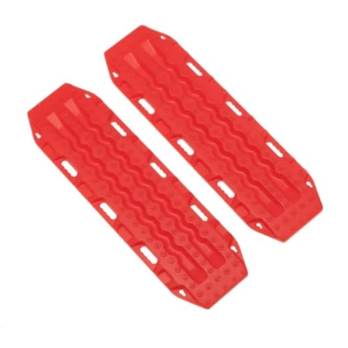 ZJNWTVUH 2pcs 134 * 39mm Plastiksandleiter Recovery Boards kompatibel mit 1:10 RC-Crawlern wie TRX-6 Gen8 und VS4-10(Red) von ZJNWTVUH