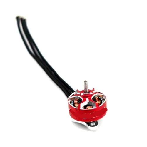 ZJNWTVUH 4pcs bürstenlose RC -Motoren 0702 27000kV 29000 kV mit Doppelkugellagern, die mit 1,2 -Zoll -35 -mm -Stütze Kompatibel mit FPV -Rennsport -Drohne kompatibel sind(Silver red-27000KV) von ZJNWTVUH