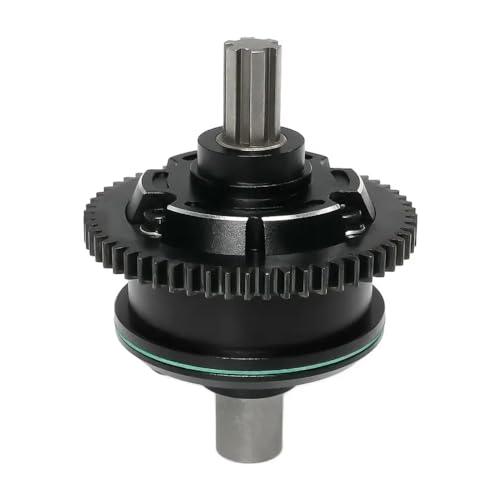 ZJNWTVUH 57T Metal Center Differential ARA311165 kompatibel mit 1/10 Ausgestoßener 4S V2 und 1/8 Mojave 4S Upgrade -Teilezubehör(Black) von ZJNWTVUH