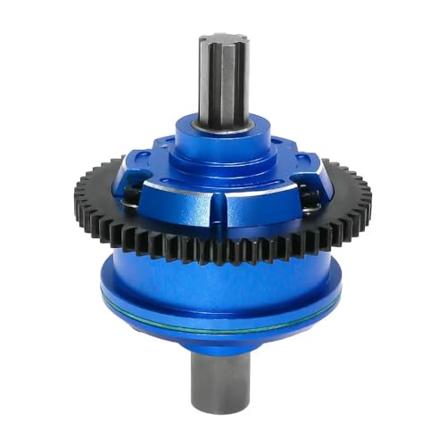 ZJNWTVUH 57T Metal Center Differential ARA311165 kompatibel mit 1/10 Ausgestoßener 4S V2 und 1/8 Mojave 4S Upgrade -Teilezubehör(Blue) von ZJNWTVUH