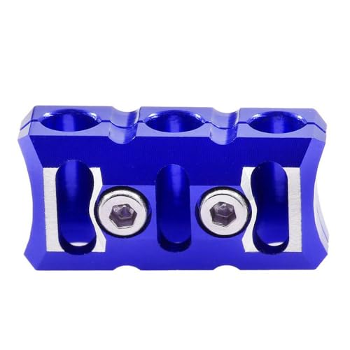 ZJNWTVUH Aluminium -Management -Clip Kompatibel mit RC -Auto -ESC -Motordrahtorganisator verhindert Verwicklungen Kompatibel mit RC -Rock -Crawlers(1pcs Blue) von ZJNWTVUH