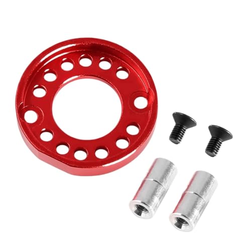 ZJNWTVUH Aluminiummotor -Halterung kompatibel mit RC TA01 TA02 DF01 MOTA RAY(Red) von ZJNWTVUH