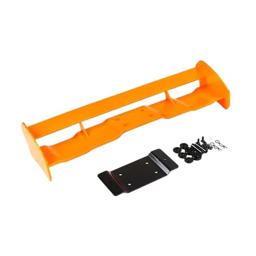 ZJNWTVUH Heckflügel -Upgrade -Kit Kompatibel mit 1/5 -Skalen -RC -Autos kompatibel mit Rovan King Motor Rovan 5B Teile(Nylon Wing KitOrange) von ZJNWTVUH