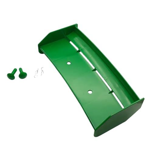 ZJNWTVUH Heckflügel -Upgrade -Kit Kompatibel mit Gasantrieb mit 1/5 -Skala -RC -Autos kompatibel mit Rofun BAHA Rovan KM 5b und ähnlichen Modellen(Nylon Wing Kit Green) von ZJNWTVUH