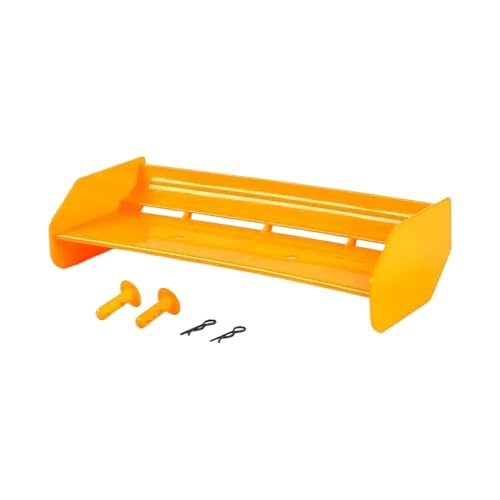 ZJNWTVUH Heckflügel -Upgrade -Kit Kompatibel mit Gasantrieb mit 1/5 -Skala -RC -Autos kompatibel mit Rofun BAHA Rovan KM 5b und ähnlichen Modellen(Nylon Wing KitOrange) von ZJNWTVUH