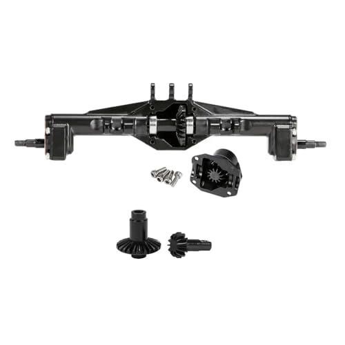 ZJNWTVUH Portalachse und Lenkverbindung aus Messing, kompatibel mit 1/18 RC Crawler Bronco K10 Chassis von ZJNWTVUH