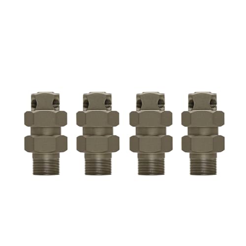 ZJNWTVUH Universeller vorderer hinterer Hex -Hub 24 -mm -Adapter Kompatibel mit 1/5 -Skala -RC -LKWs kompatibel mit verschiedenen Modellen(4PCS) von ZJNWTVUH