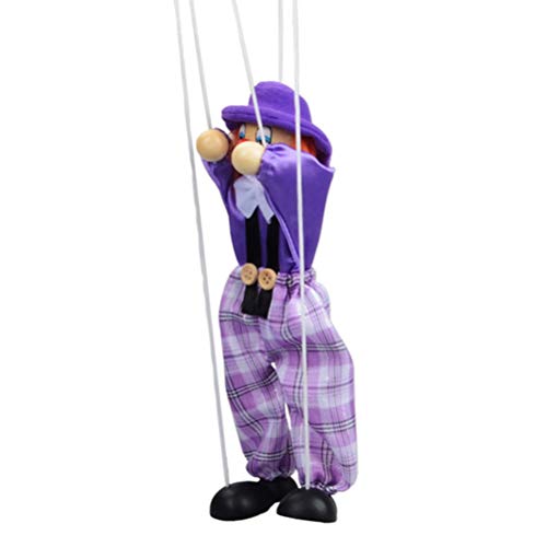 Buntes Lustiges Puppenspielzeug, Gemeinsame Aktivitätspuppe, Kindergeschenke (Purple) von ZJchao