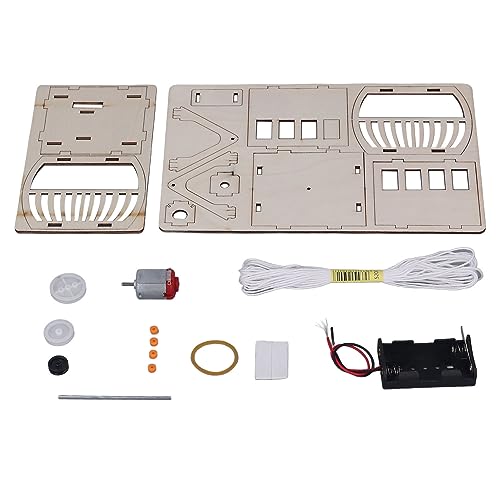 DIY-pädagogisches Modellbauspielzeug, Wissenschaftliches Experimentierset für Sightseeing-Seilbahnen aus Holz Erlernen von Architektur und (DIY von ZJchao