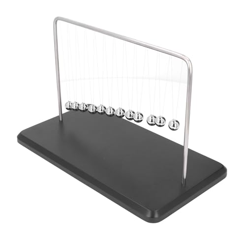 Newton Cradle Balance Ball Dekor, Metallkunstskulptur Zum Stressabbau für das Büro, Ideales Physik von ZJchao