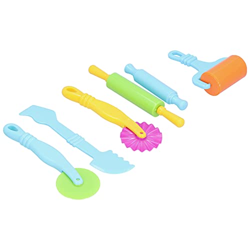 Playdough-Sets für Im Alter von 2 Bis 4 Jahren, Teig-Tools Playdough-Tools Spielen Teig-Tools 6 PCs Tonteig-Tools-Kit für ab 3 Jahren von ZJchao