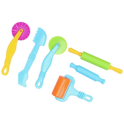 Playdough-Sets für Im Alter von 2 Bis 4 Jahren, Teig-Tools Playdough-Tools Spielen Teig-Tools 6 PCs Tonteig-Tools-Kit für ab 3 Jahren von ZJchao