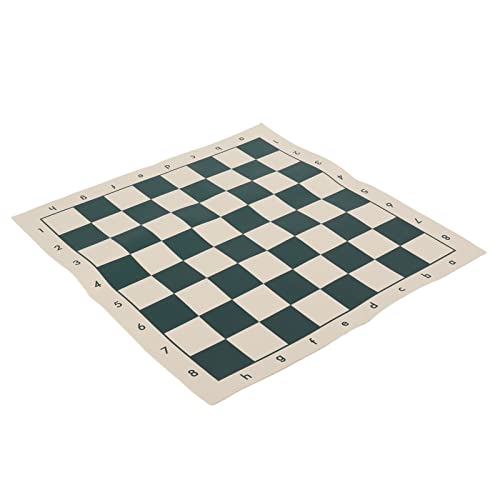 Schachbrett, Turnierschach -Set PVC Schachschachbrett Tragbares Schachsatz Tragbares Klappschachboard für Reisen Im Freien Camping 34.5 X 34,5 cm von ZJchao