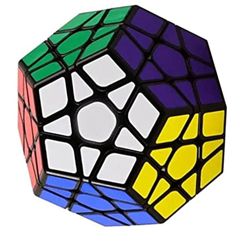 Speed Rubix Cube, Flexible Helle Farbe Pentagonal Dodekaeder Puzzle-Spielzeug Puzzle-Würfel-Aktivität Würfel mit Würfel-Puzzle-Spielzeug für Erwachsene Büro Tragbar Ergonomisch von ZJchao