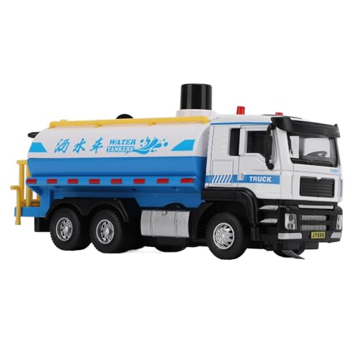 ZJchao 1/50 Legierung Wassertanker, Hochsimulation Pull Back Tanker Modell Wassertanker Spielset für Jungen Mädchen Urlaub Geburtstag von ZJchao