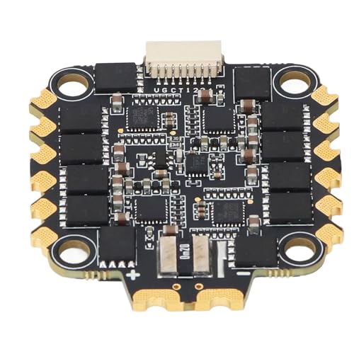 ZJchao 70A 128K 4-in-1 FPV Racing Drone ESC-Board, STM32G071-Prozessor, BLHeli 32-Firmware, Hohe Effizienz, Überstromkapazität, Reaktionsgeschwindigkeitskontrolle, 16KHz-128KHz von ZJchao